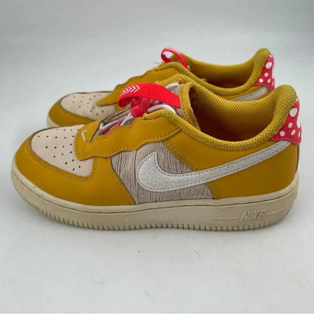 Nike Kids Air Force One Toggle SE -SZ 1.5 Youth- Mushroom Sneakers DQ0365-700
